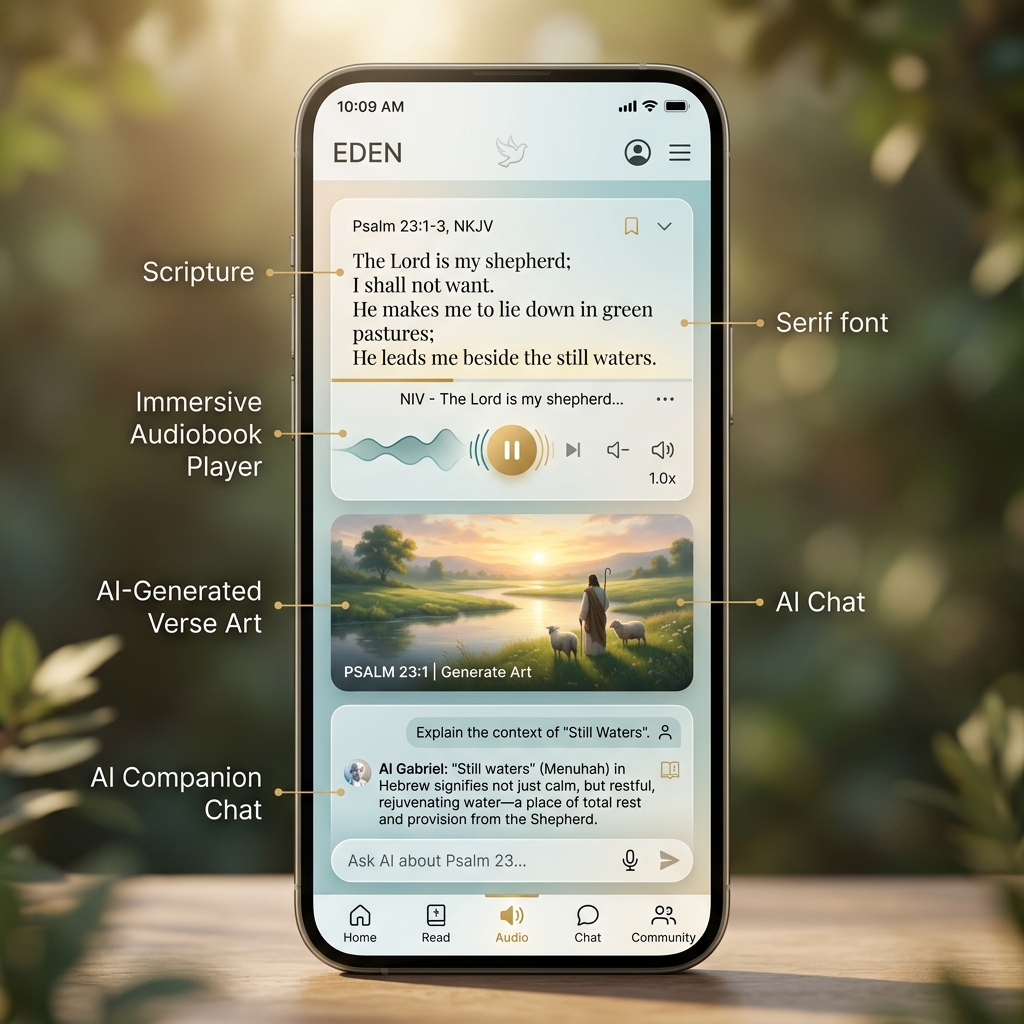 Biblicast app screenshot